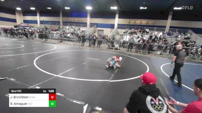 82 lbs Semifinal - Jaxon Brynildson, Team Grand Valley Elite vs Ricky Almaguer, Victory WC