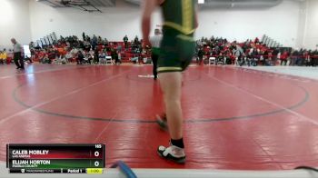 165 lbs Cons. Round 2 - Caleb Mobley, Las Animas vs Elijah Horton, Pueblo County