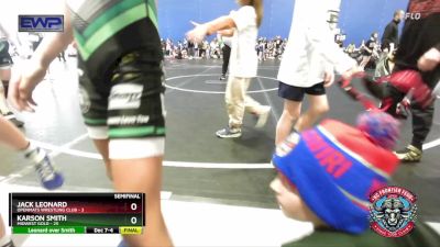 88 lbs Semis (4 Team) - Colton Foos, Potentially Dangerous vs Isaac Milhon, Missouri Outlaws