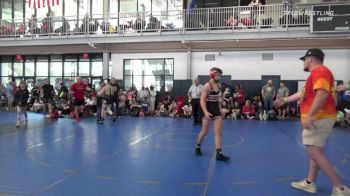 91 lbs Quarterfinal - Kane Mack, North Hall Wrestling Club vs Loralei Ogden, Lady Lions Wrestling Club