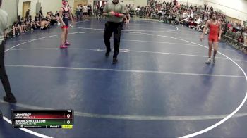 132 lbs Round 4 (6 Team) - Brooks McCollom, Oklahoma Elite vs Liam Frey, North Dakota 1