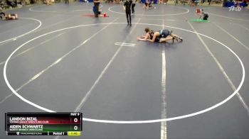 144 lbs Cons. Round 1 - Landon Bizal, Totino-Grace Wrestling Club vs Aiden Schwartz, North Branch Wrestling