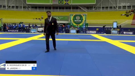 RODRIGO RODRIGUES DA SILVA vs MATHEUS JARDIM 2023 Brasileiro Jiu-Jitsu IBJJF