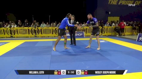 Wesley Joseph Moore vs William A. Leith 2025 Pan IBJJF Jiu-Jitsu No-Gi Championship