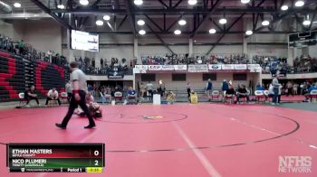 120 lbs Cons. Round 2 - Ethan Masters, Boyle County vs Nico Plumeri, Trinity (Louisville)