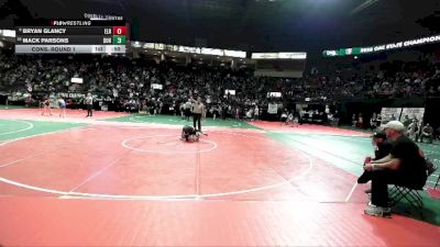 95 lbs Cons. Round 1 - Bryan Glancy, ELR1 vs Mack Parsons, DONA