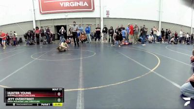 70 lbs Semifinal - Hunter Young, Guerrilla Wrestling (GWA) vs Jett Overstreet, Smith Mountain Lake Wrestling