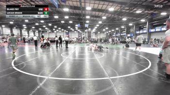 154 lbs Rr Rnd 2 - Blake Fry, Buffalo Valley Wrestling Club MS Black vs Lucas Drake, Mat Assassins Red