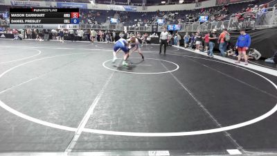 148 lbs 7th Place - Mason Earnhart, Arkansas Elite vs Daniel Presley, Collum Wrestling Academy