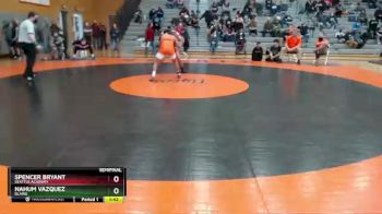 132 lbs Semifinal - Spencer Bryant, Seattle Academy vs Nahum Vazquez, Blaine