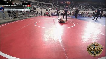 52 lbs 3rd Place - Hudson Lemaire, Jflo Trained vs Bodee Coffman, Husky Wrestling Club