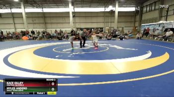 69 lbs Round 2 - Kace Gilley, Fighting Squirrels vs Myles Andero, Small Town Grims