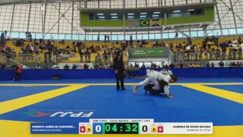 ROBERTA GOMES DE ALBUQUERQUE MO vs GABRIELE DE SOUSA MACEDO 2026 FPJJ Circuito Paulista GI Etapa 3