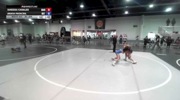 88 lbs Final - Janessa Canales, Madera Grapplers WC vs Anaya Patacsil, Mat Demon WC