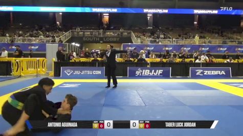 Taber Luck Jordan vs Antonio Aguinaga 2026 Pan Jiu Jitsu IBJJF Championship