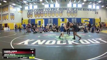 220 lbs Champ Round 1 (16 Team) - Adiyn Wolfe, Deland Bulldog Wrestling Club vs Gabriel Dorce, Camden Silver