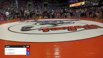 148 lbs Semis - Ella Poalillo, NJ vs Veronica Madrid, KS