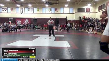 145 lbs Round 2 - Indy Harbaugh, Lisbon vs Dylan Wertel, Christian Brothers College