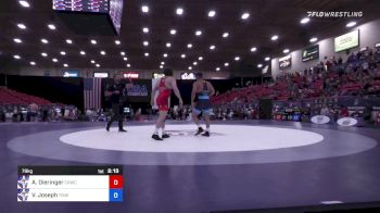 79 kg Quarters - Alex Dieringer, Cliff Keen Wrestling Club / TMWC vs Vincenzo Joseph, California Regional Training Center (CA RTC) / TMWC