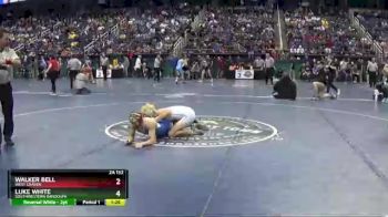 2 lbs Quarterfinal - Walker Bell, West Craven vs Luke White, Southwestern Randolph