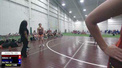 125 lbs Elizabeth Herhold, Alabama vs Madalyn Hill, New York