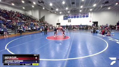 190-215 lbs Round 1 - Jace Butler, Windy City Wrestlers vs Anthony Martinez, Rawlins Wrestling Club