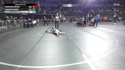 95 lbs Round Of 16 - Donovan Wright, Sparta NJ vs Hunter Havers, Clearview