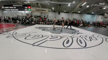 144 lbs Champ. Round 2 - Casey Wolf, Jr., Legacy vs Brody Makloski, Fort Collins