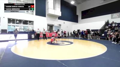 105 lbs Semifinal - Alicia Serratos, Santa Ana vs Noemi Garcia Garcia, Savanna