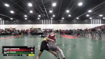 70 lbs Round 1 - Grant Livingston, BBOK vs Blake Foucht, KEFA