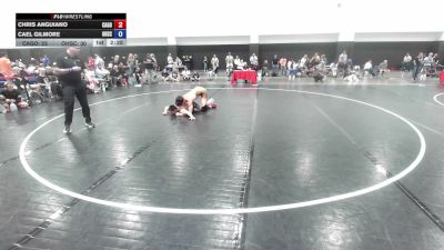 165 lbs Chris Anguiano, California Gold vs Cael Gilmore, Ohio Scarlet FS
