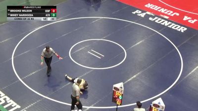 82 lbs Consi Of 32 #2 - Brooks Wilson, Hempfield Area vs Mikey Nardozza, Altoona