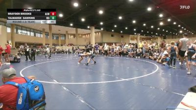 70 lbs Round 4 (6 Team) - Talmadge Dawkins, RWA vs Brayden Brooks, Alabama Elite Red