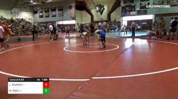 120 lbs Consi Of 8 #2 - Jackson Luke Rumfelt, Sc vs Will Saby, Nc