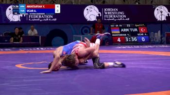 55 kg Qualif. - Yurik Mkhitaryan, Armenia vs Abdulsamet Ucar, Turkiye