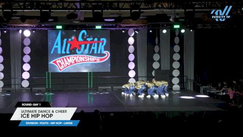 Ultimate Dance & Cheer - Ice Hip Hop [2025 Youth - Hip Hop - Large Day 1] 2025 ASCS Dance Grand Nationals & Cheer Showdown