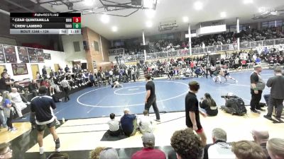 126 lbs Semifinal - Crew Lambro, Tahoma vs Czar Quintanilla, University