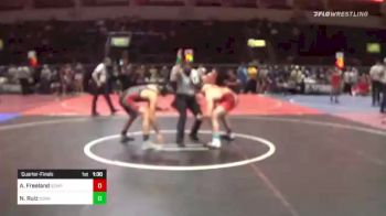 145 lbs Quarterfinal - Aidan Freeland, Semper Fi WC vs Nicco Ruiz, Sunkist Kids Monster Garage