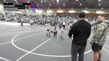 61 lbs Quarterfinal - Maxwell Haley, Willows Wrestling vs Bodie Danz, Bruin Elite