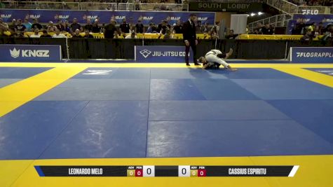 Cassius Espiritu vs Leonardo Melo 2026 Pan Kids Jiu-Jitsu IBJJF Championship