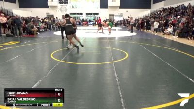 190 lbs Champ. Round 2 - Brian Valdespino, Downey vs Mike Lozano, Sonora