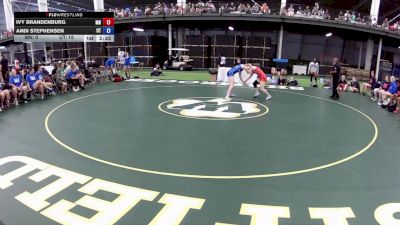 110 lbs Ivy Brandenburg, Minnesota vs Andi Stephensen, Utah