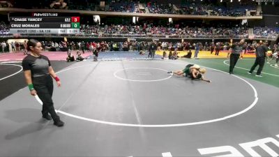 5A 138 lbs Semifinal - Chase Yancey, Azle vs Cruz Morales, New Braunfels Long Creek