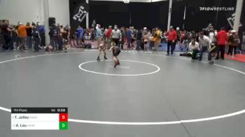 65 lbs 7th Place - Tanner Jolley, Owen J Roberts vs Alexander Lau, Hempfield