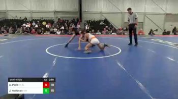 110 lbs Semifinal - Austin Paris, Oklahoma Elite 14U vs Jackson Yeatman, LWA 14U