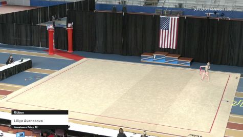 Liliya Avanesova - Ribbon - 2021 Rhythmic Elite Qualifier