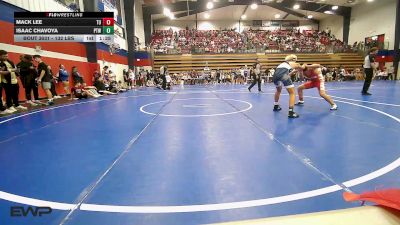 132 lbs Quarterfinal - Mack Lee, Tulsa Union vs Isaac Chavoya, Pryor Tigers Wrestling