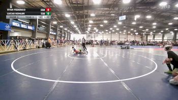 75 lbs Rr Rnd 2 - Ryan Federico, Shamrock Wrestling Club Red - MS vs Lucas Kohler, Team Catalyst - MS