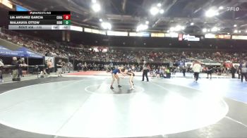 115 lbs Cons. Round 2 - Malakaya Ottow, Bend Senior vs Lia Antanez Garcia, Caldera