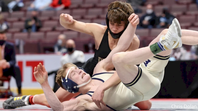 126 lbs Final - Tyler Kasak (Bethlehem Catholic) vs Carter Dibert ...